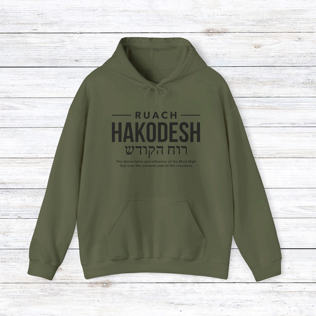 Ruach Hakodesh Divine Force Hoodie Hoodie Military Green S 