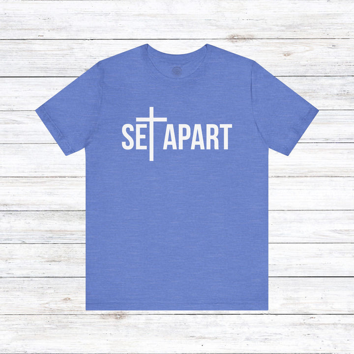 Set Apart Unisex T-Shirt T-Shirt Heather Columbia Blue S 