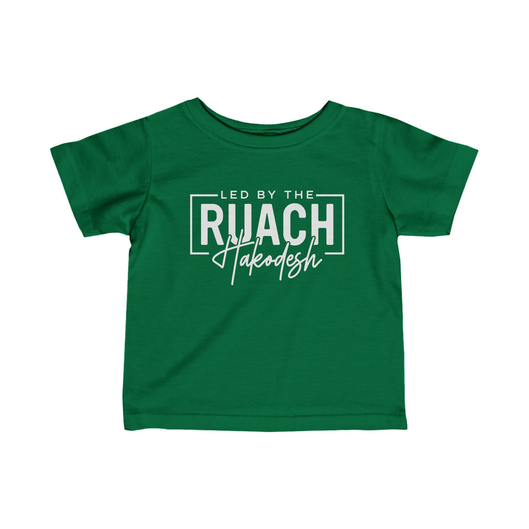 Led By The Ruach Hakodesh Baby Tee Kids clothes Kelly 6M 