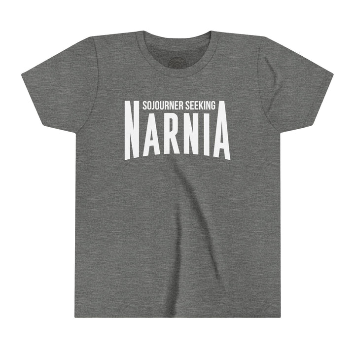 Sojourner Seeking Narnia Youth T-Shirt Kids clothes Deep Heather S 