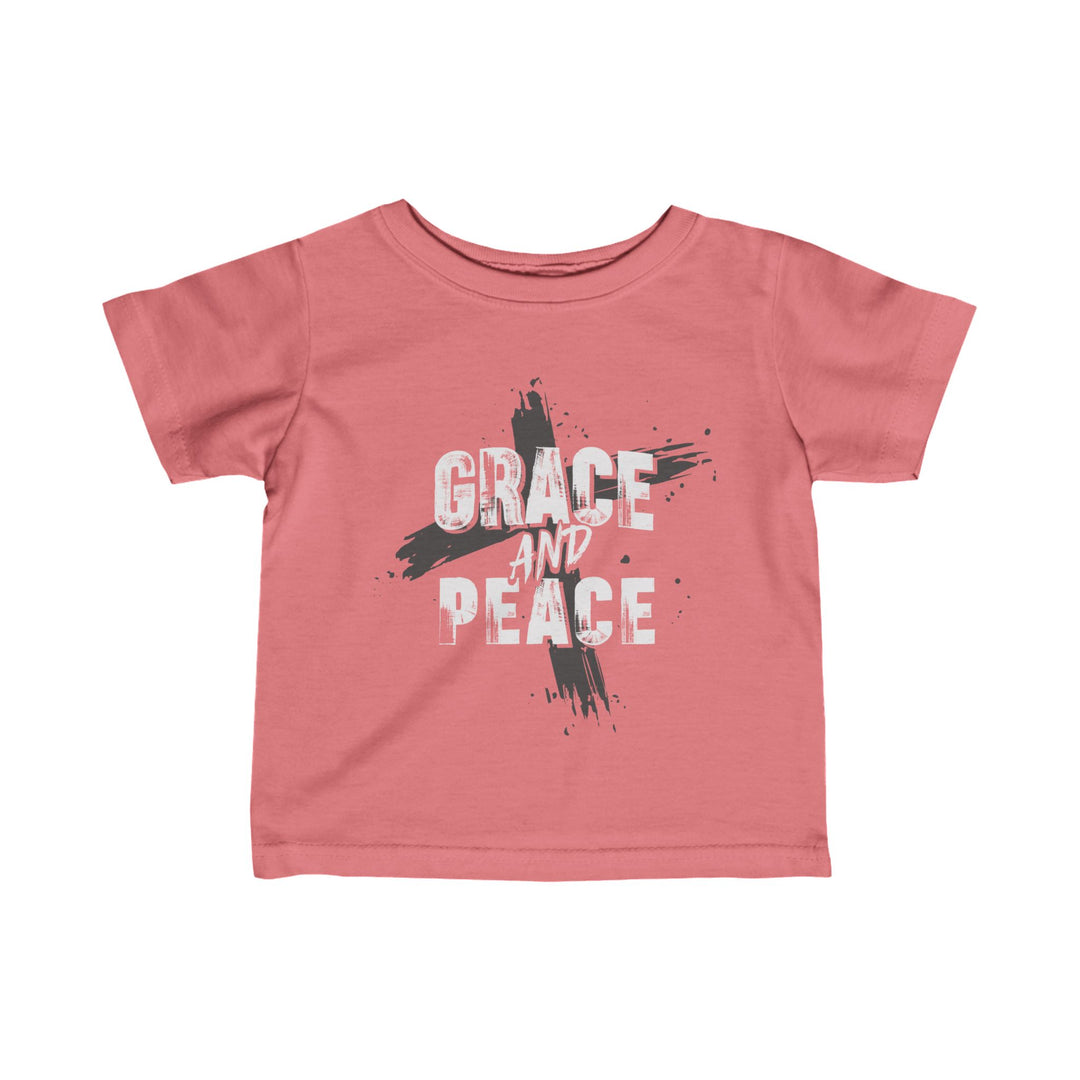 Grace and Peace Cross Baby Tee Kids clothes Mauvelous 6M 