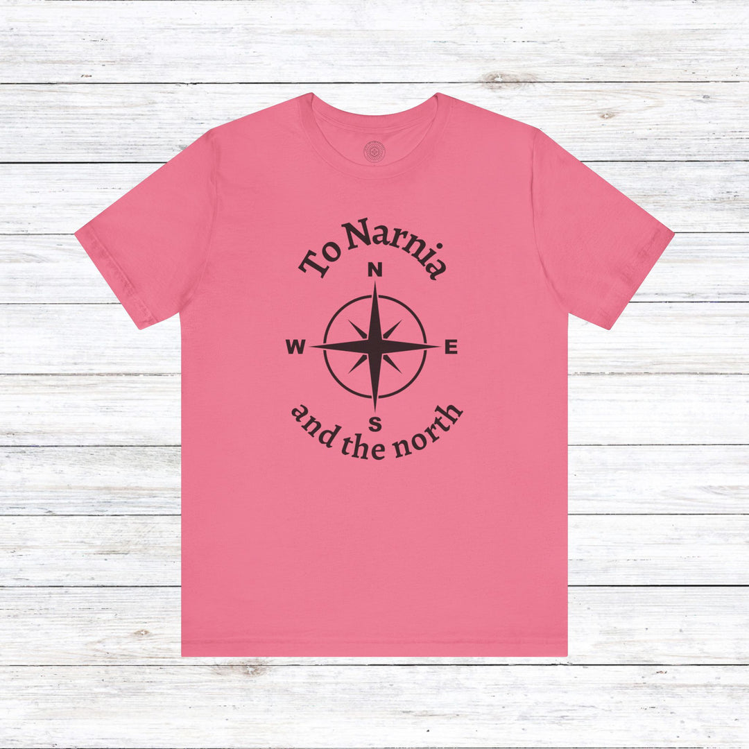 To Narnia Unisex T-Shirt T-Shirt Charity Pink S 