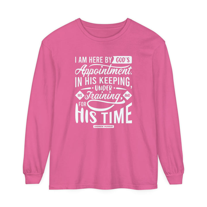 His Time Long Sleeve Shirt Long-sleeve Crunchberry S 