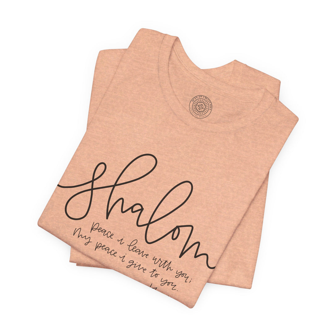 Shalom Peace Unisex T-Shirt T-Shirt   