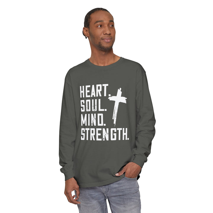 Heart Soul Mind Strength Long Sleeve Shirt Long-sleeve   