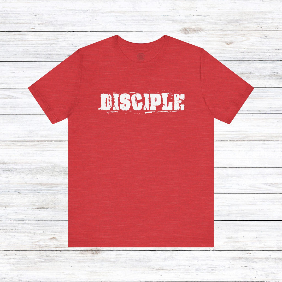 Disciple Unisex T-Shirt T-Shirt Heather Red S 