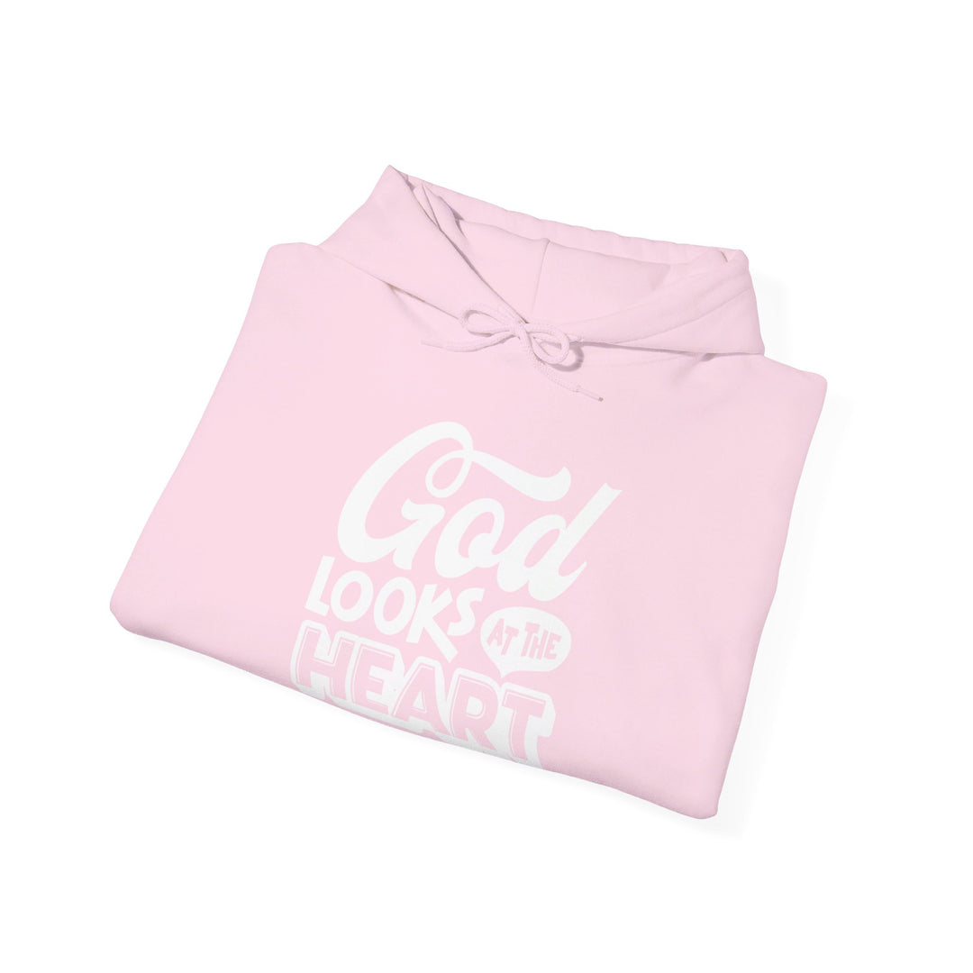 God Looks At Heart Hoodie Hoodie   