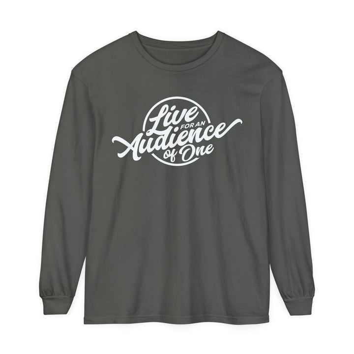 Audience of One Long Sleeve Shirt Long-sleeve Pepper S 