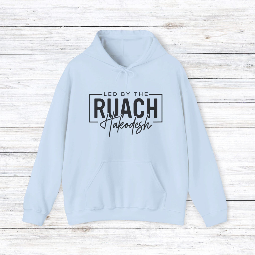 Led By Ruach Hakodesh Hoodie Hoodie Light Blue S 