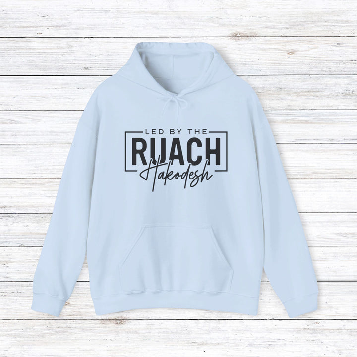 Led By Ruach Hakodesh Hoodie Hoodie Light Blue S 