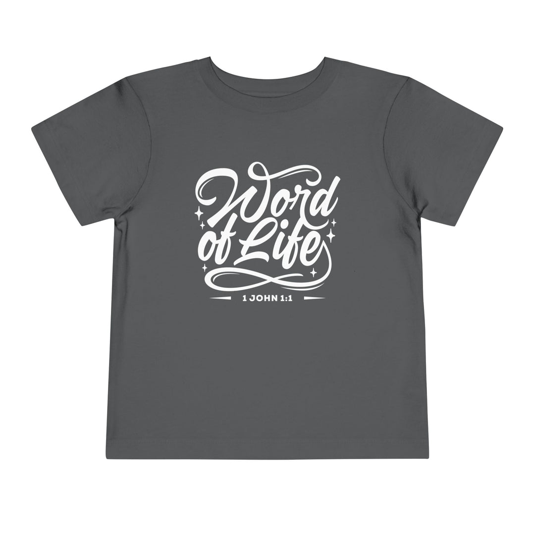 Word of Life Toddler Tee Kids clothes Asphalt 2T 