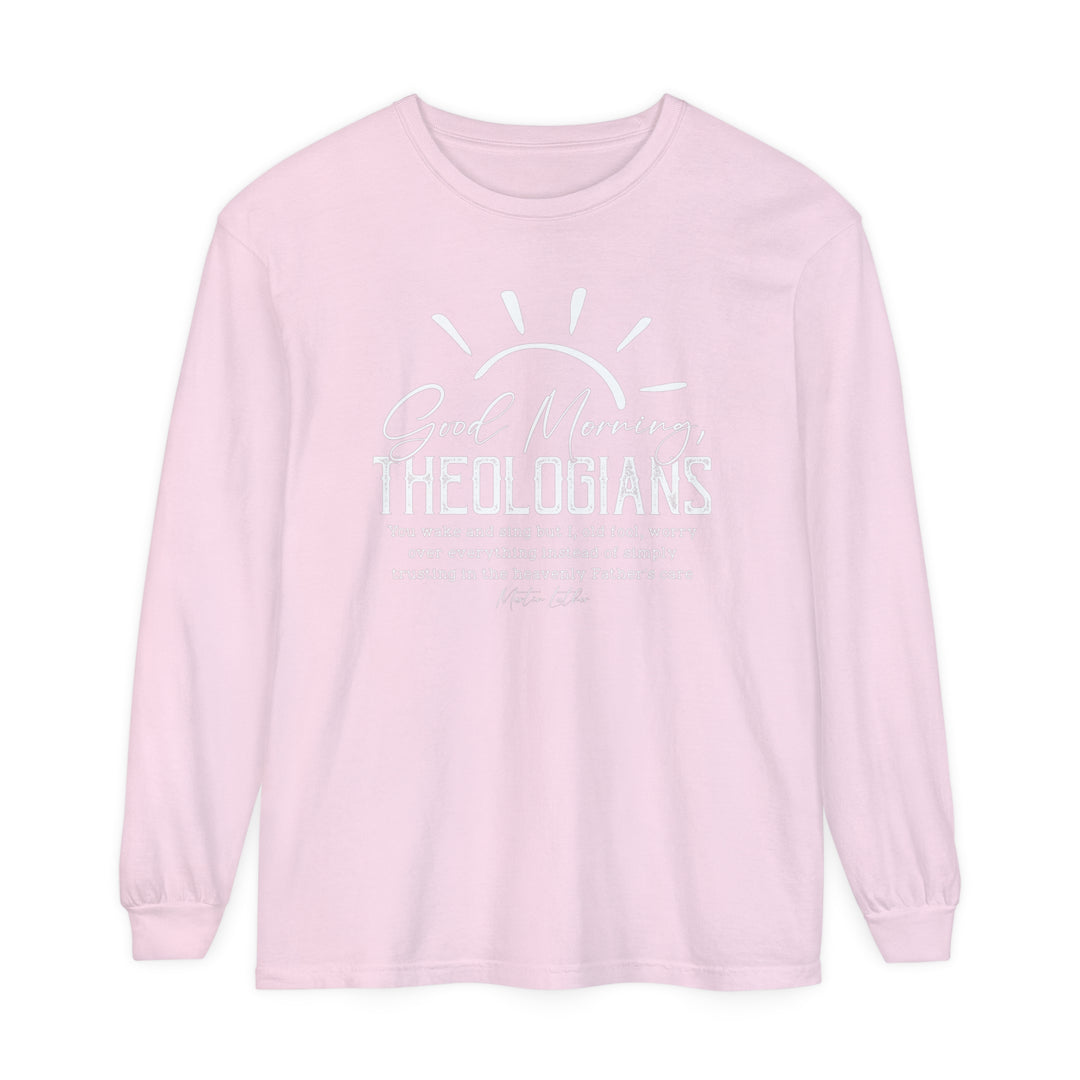 Good Morning Theologians Long Sleeve Shirt Long-sleeve Blossom S 