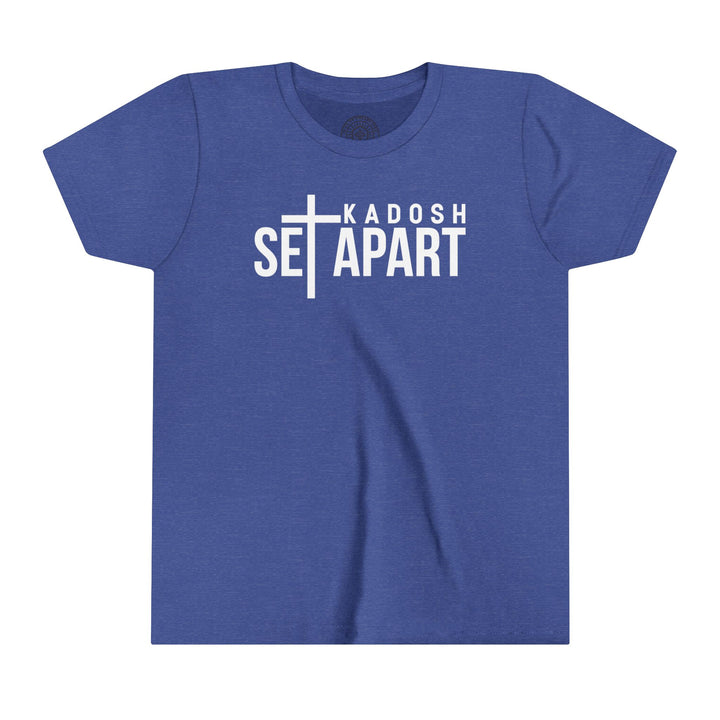 Set Apart Youth T-shirt Kids clothes Heather True Royal S 