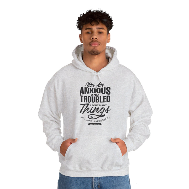 Anxious And Troubled Hoodie Hoodie   