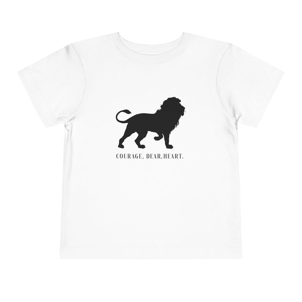 Courage Dear Heart Toddler Tee Kids clothes White 2T 