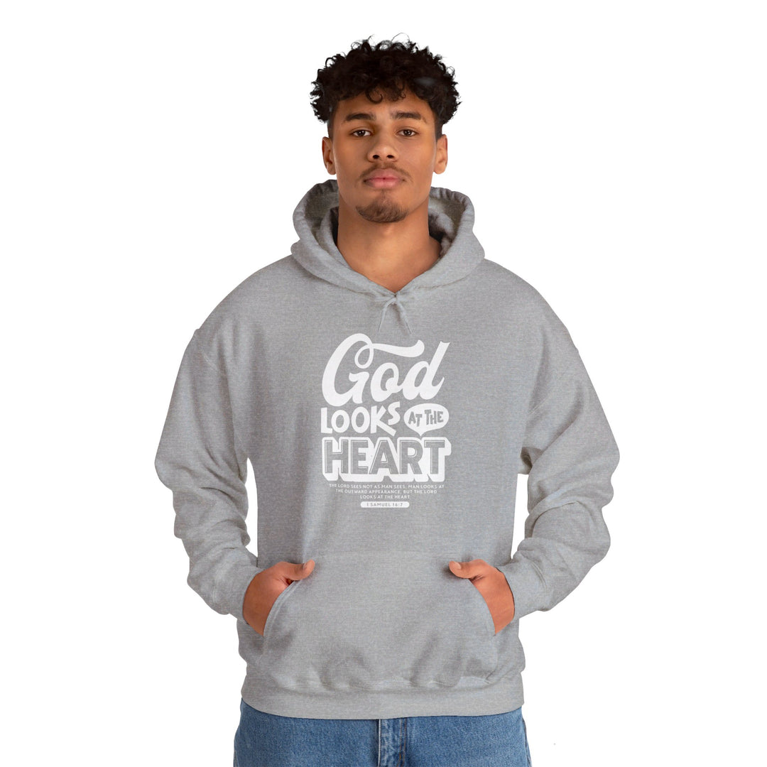 God Looks At Heart Hoodie Hoodie   