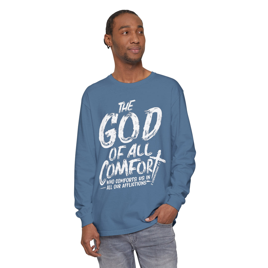 God of All Comfort Long Sleeve Shirt Long-sleeve   