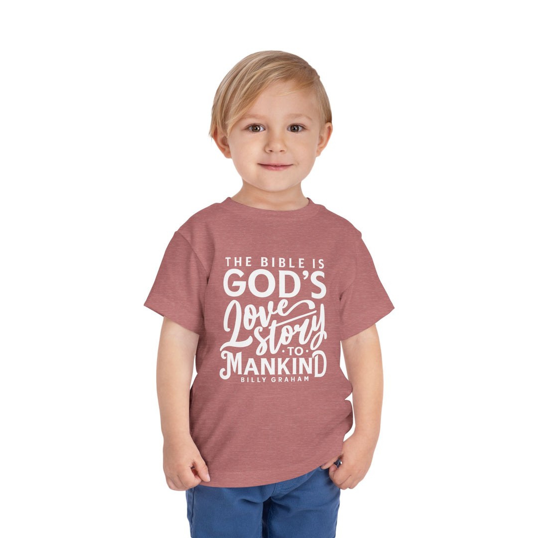 God's Love Story Toddler Tee Kids clothes   