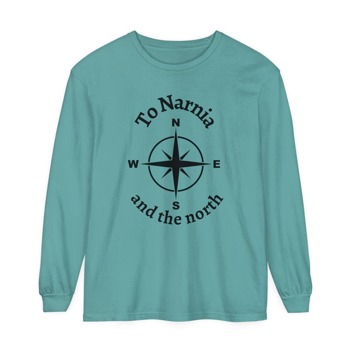 To Narnia Long Sleeve Shirt Long-sleeve Seafoam S 