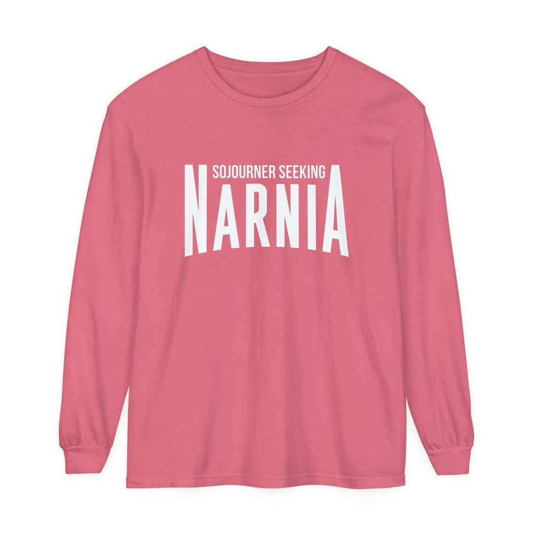 Sojourner Seeking Narnia Long Sleeve Shirt Long-sleeve Watermelon S 