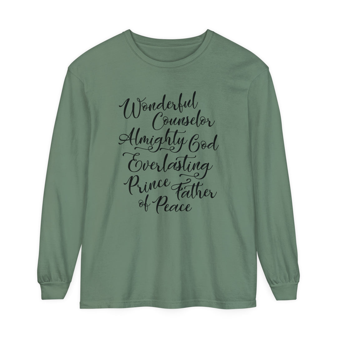 Wonderful Counselor Long Sleeve Shirt Long-sleeve Light Green S 