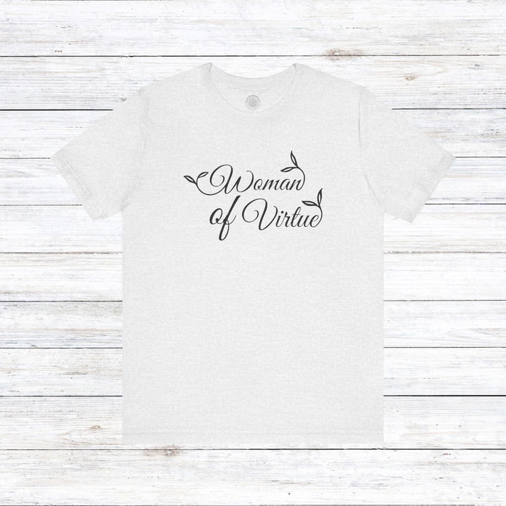 Woman of Virtue Unisex T-Shirt T-Shirt Ash S 