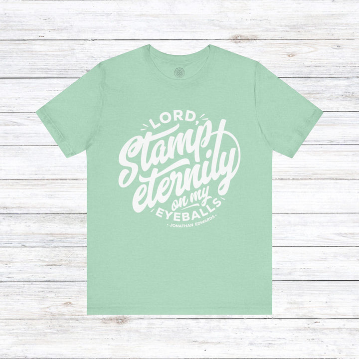 Stamp Eternity Unisex T-Shirt T-Shirt Heather Mint M 