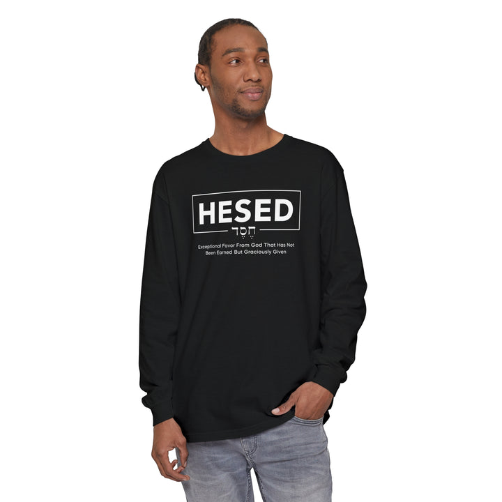 Hesed Exceptional Favor Long Sleeve Shirt Long-sleeve   