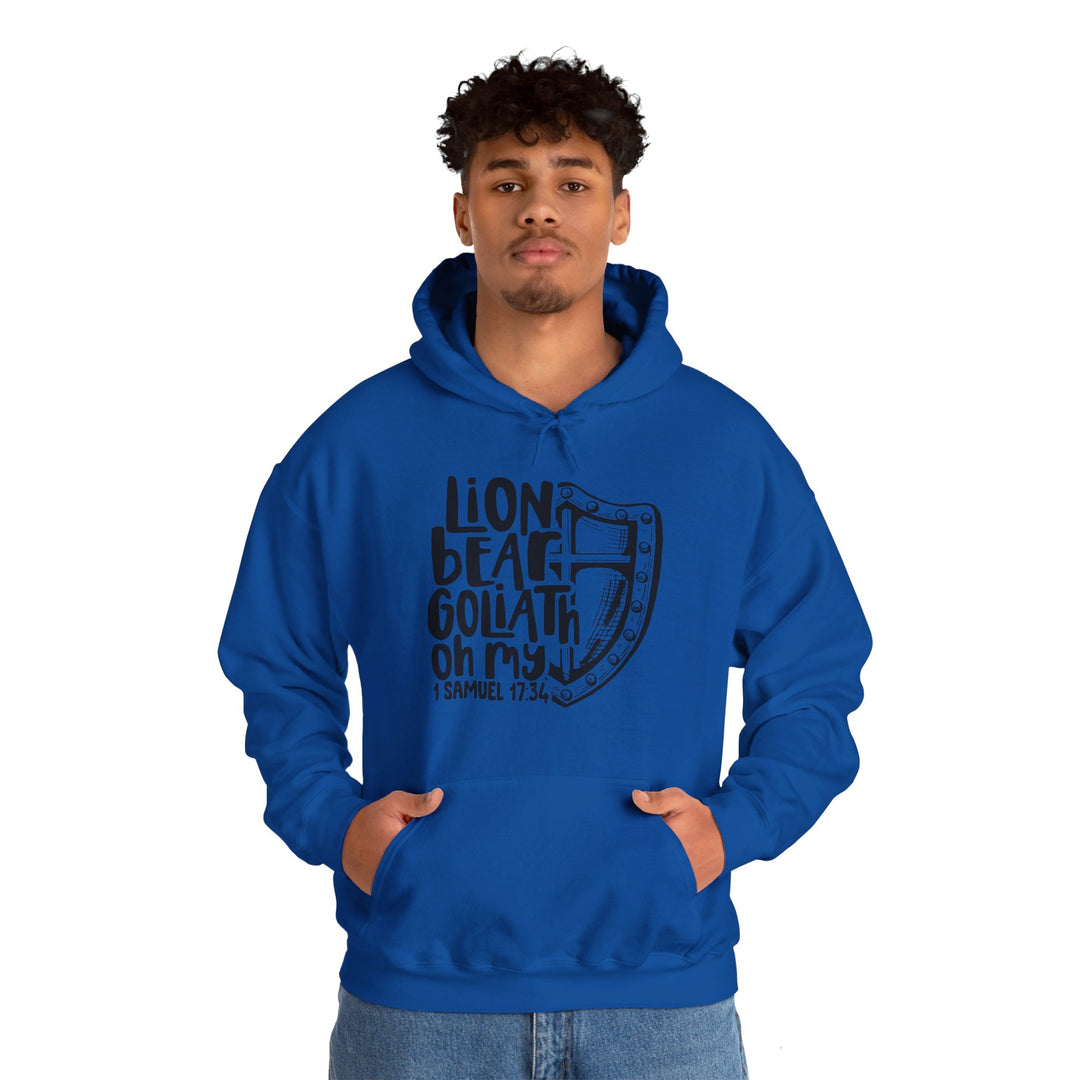 Lion, Bear, Goliath Oh My Hoodie Hoodie   