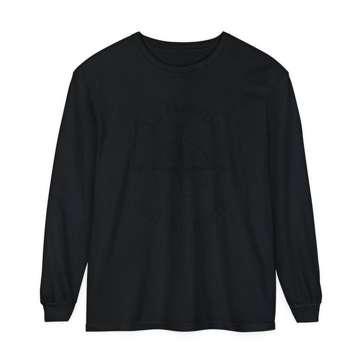 To Narnia Long Sleeve Shirt Long-sleeve Black S 