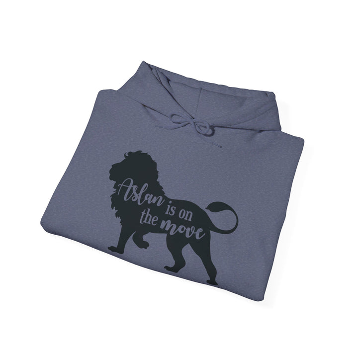 Aslan Is On The Move Hoodie Hoodie   