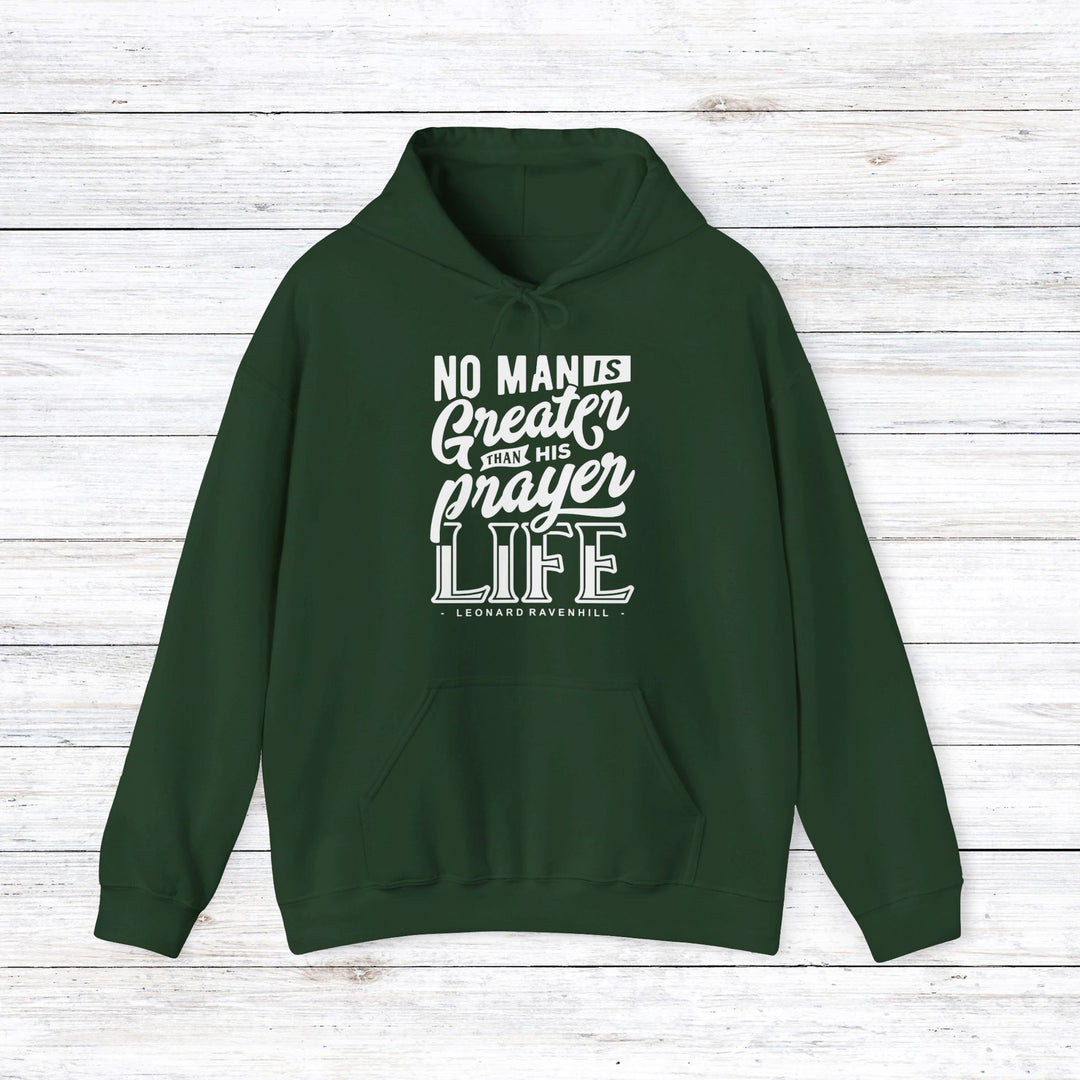 Prayer Life Hoodie Hoodie Forest Green S 