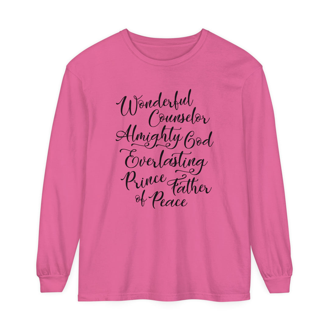 Wonderful Counselor Long Sleeve Shirt Long-sleeve Crunchberry S 