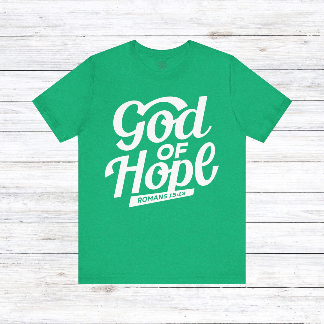 God of Hope  Unisex T-Shirt T-Shirt Heather Kelly S 