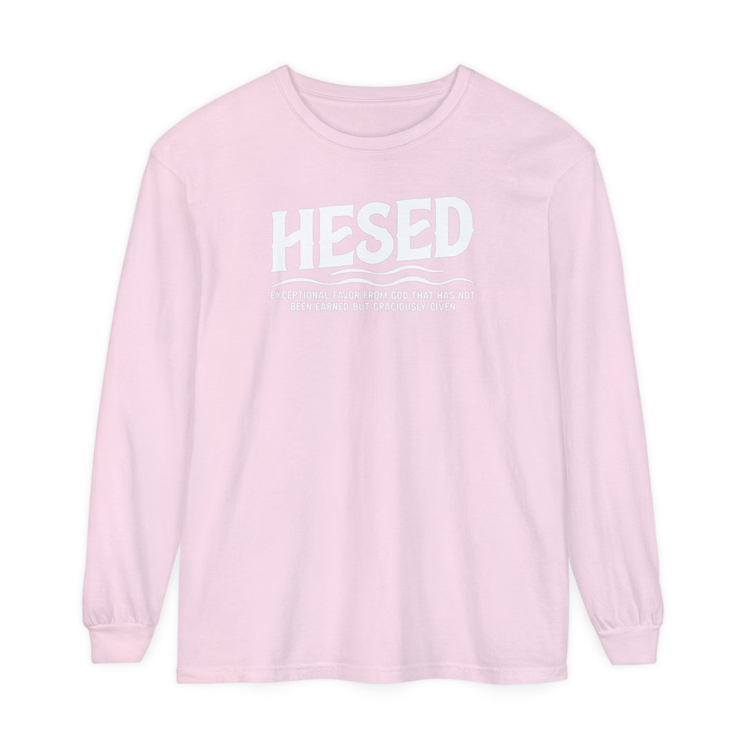 Hesed Exceptional Favor Long Sleeve Shirt Long-sleeve Blossom S 