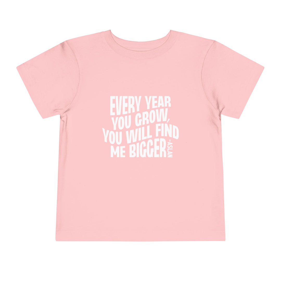 Every Year You Grow Toddler Tee Kids clothes Pink 2T 