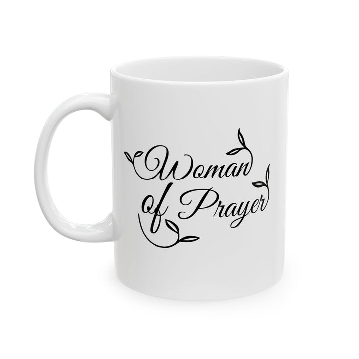 Christian Coffee Mug Woman of Prayer Ceramic Mug   