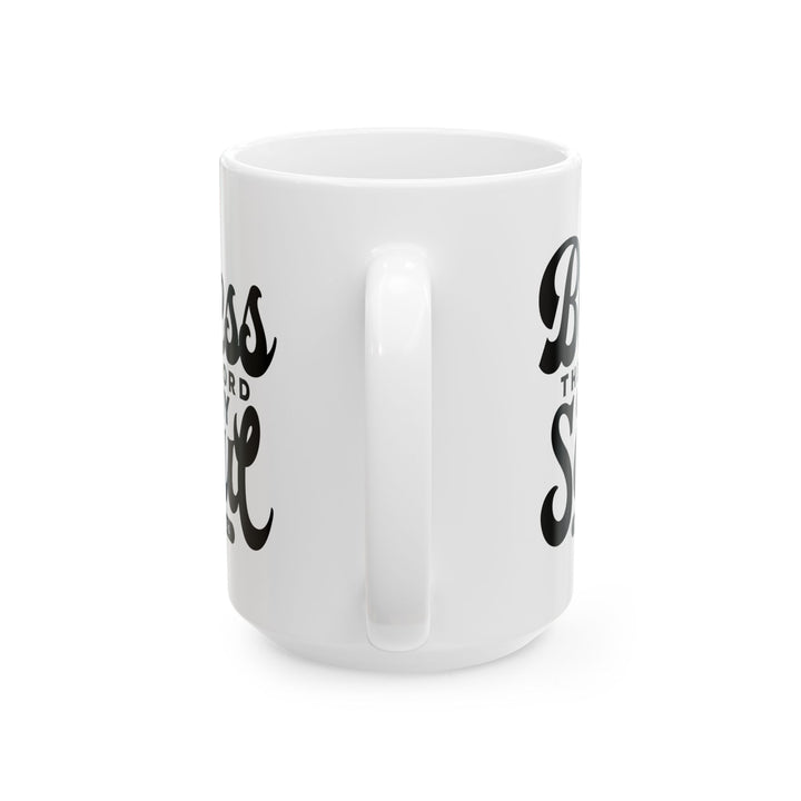 Christian Coffee Mug Bless The Lord Ceramic Mug   