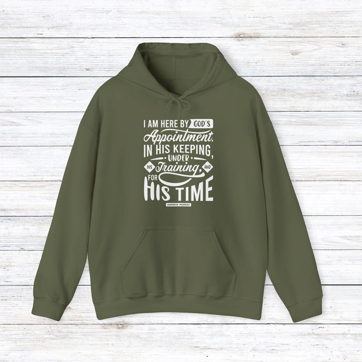 His Time Hoodie Hoodie Military Green S 