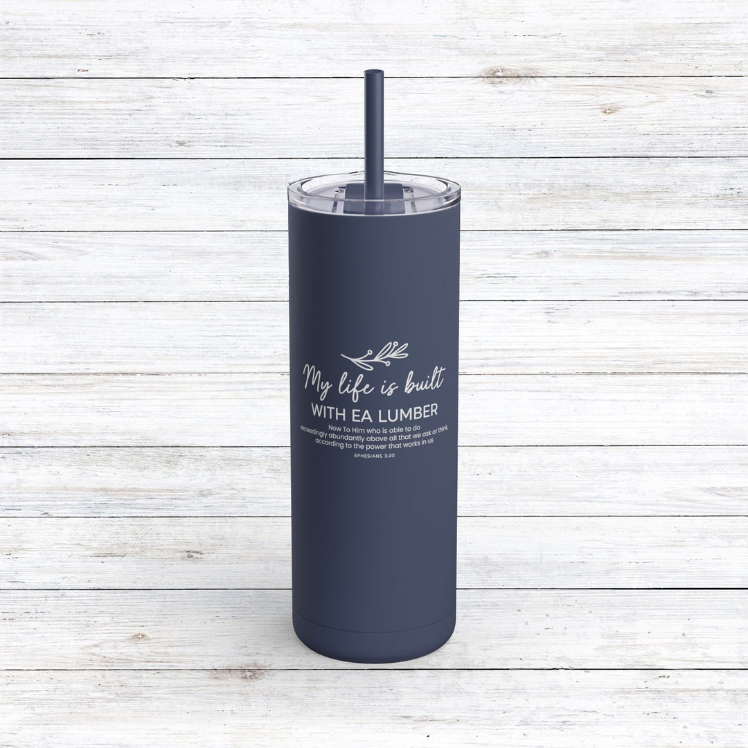 Christian Tumbler EA Lumber Mug Indigo 20oz Matte