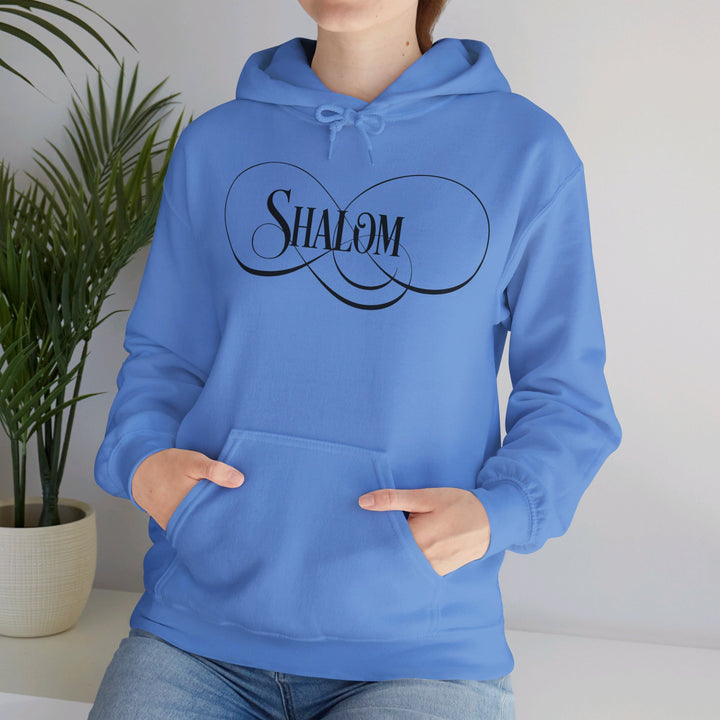 Shalom Script Hoodie Hoodie   