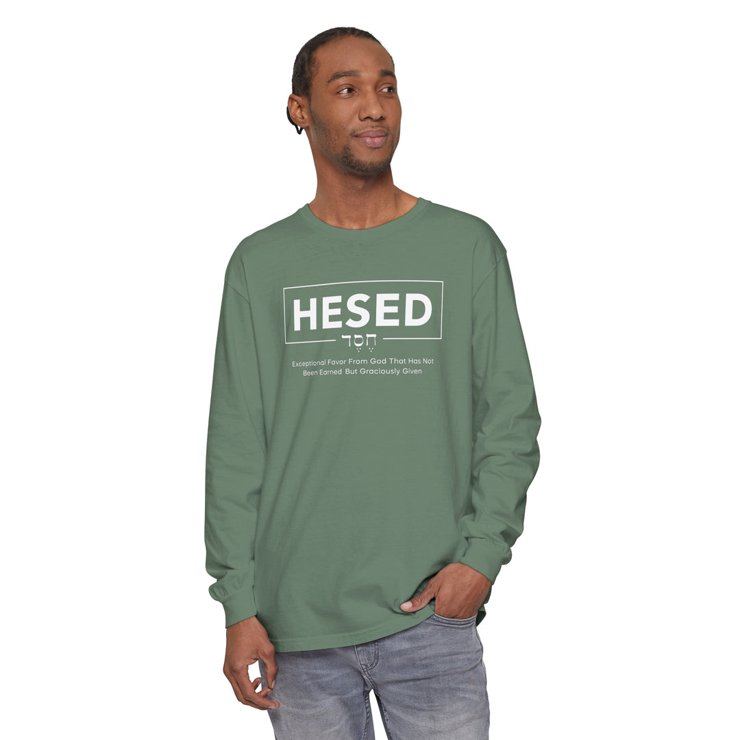 Hesed Exceptional Favor Long Sleeve Shirt Long-sleeve   