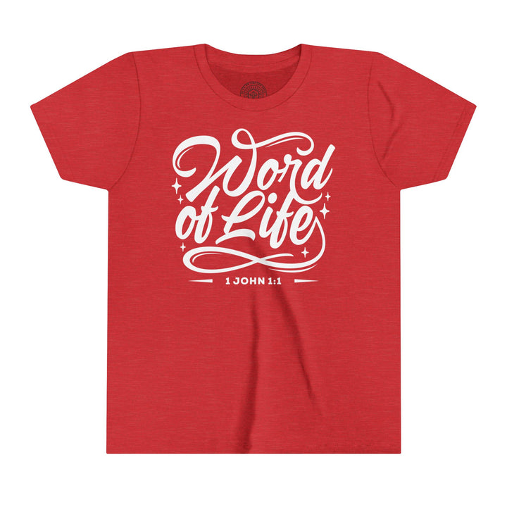 Word of Life Youth T-shirt Kids clothes Heather Red S 