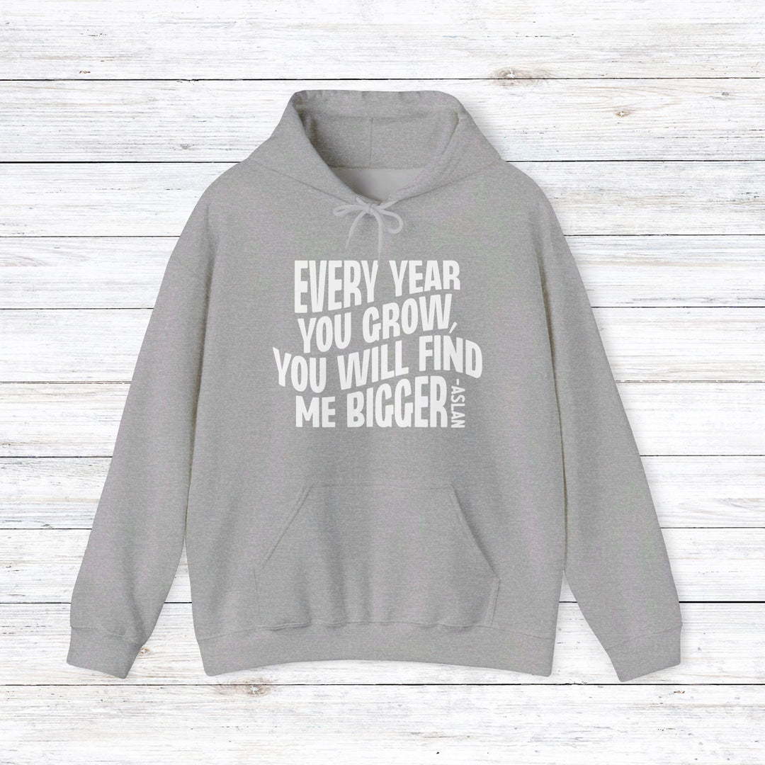 Every Year You Grow  Hoodie Hoodie Sport Grey S 