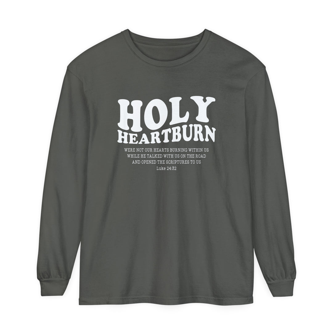 Holy Heartburn Long Sleeve Shirt Long-sleeve Pepper S 