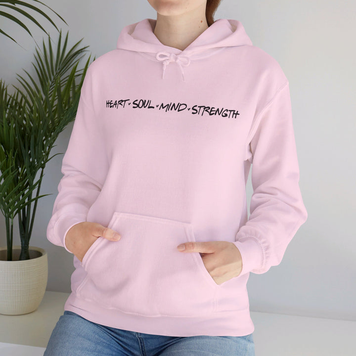 Heart Soul Mind Strength Hoodie Hoodie   