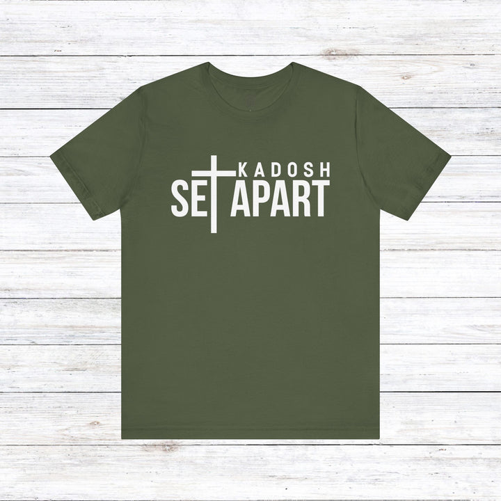 Set Apart Unisex T-Shirt T-Shirt Military Green S 