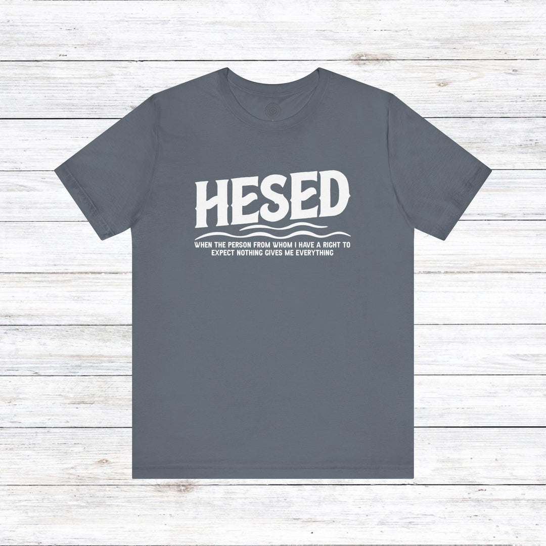 Hesed Everything Unisex T-Shirt T-Shirt Steel Blue S 