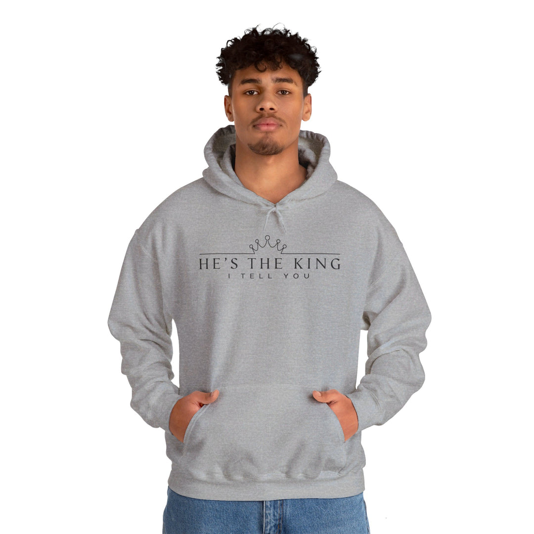 He's The King Hoodie Hoodie   