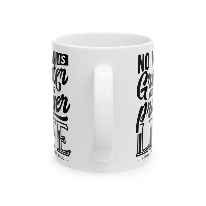 Christian Coffee Mug Prayer Life Ceramic Mug   